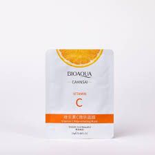 Маска для лица с экстрактом апельсина Cahnsai Vitamin C Facial Mask, Bioaqua 30 ml