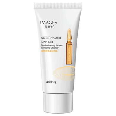 Пінка для вмивання з ніацинамідом Images Nicotinamide Ampoule Refreshing Cleanser, 60 ml